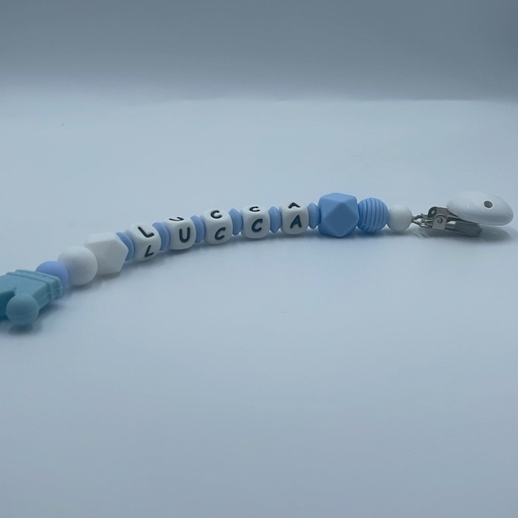 Boy Pacifier Clip - Picture 2 of 2